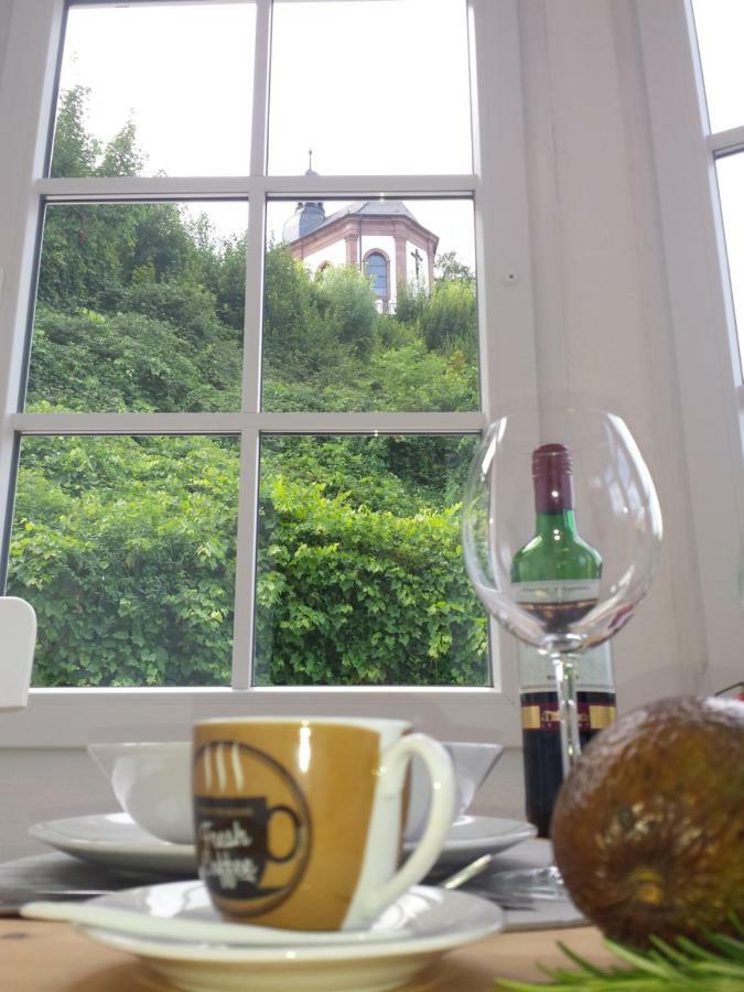 Moderne Wohnung In Barockem Altstadthaus Nahe Altstadt Und Radweg Blieskastel Eksteriør bilde